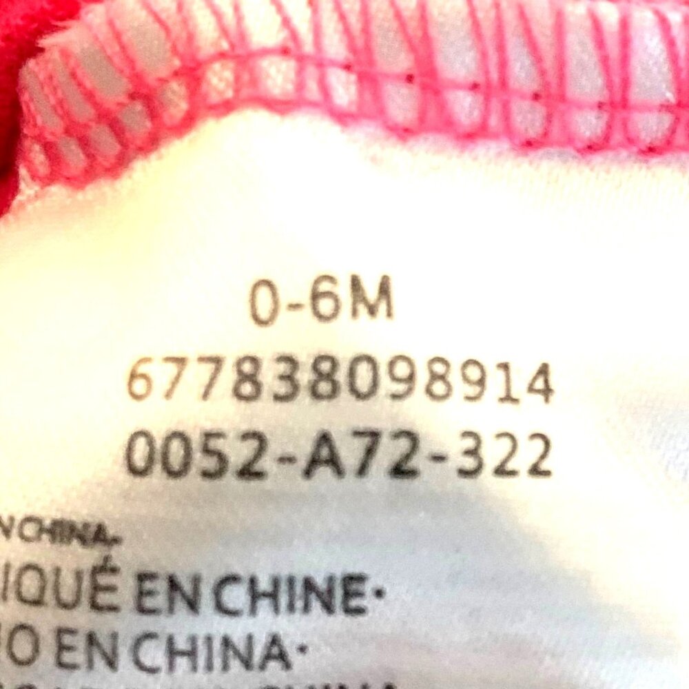 Nike Baby Girls 2 PC Set Size 0-6 Mos Swoosh Hat Booties Hyper Pink Gift Shower - Picture 8 of 9